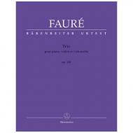 Fauré, G.: Klaviertrio Op. 120 