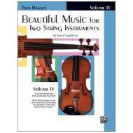 Applebaum, S.: Beautiful Music for two String Instruments Vol. 4 – Bass 