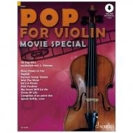 Pop for Violin - Movie Spezial (+ Online Audio) 