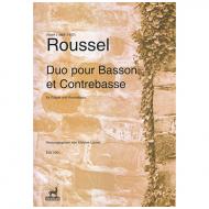 Roussel, A.: Duo pour Basson et Contrebasse 