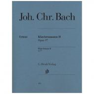 Bach, J. Chr.: Klaviersonaten II Op. 17 