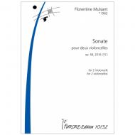Mulsant, F.: Sonate pour deux violoncelles Op. 58 (2016) 