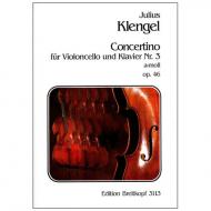 Klengel, J.: Concertino Nr. 3 a-Moll, Op. 46 