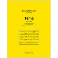 Rossini, G.: Tema (1845) 