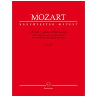 Mozart, W. A.: Unser dummer Pöbel meint. 10 Variationen KV 455 G-Dur 