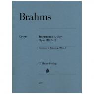 Brahms, J.: Intermezzo Op. 118 Nr. 2 A-dur 