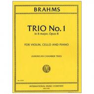 Brahms, J.: Klaviertrio Nr. 1 Op. 8 H-Dur (2. Fassung) 