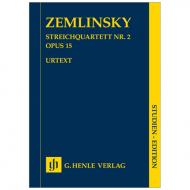 Zemlinsky, A.: Streichquartett Nr. 2 Op. 15 