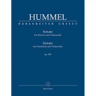 Hummel, J. N.: Sonate für Klavier und Violoncello Op. 104 
