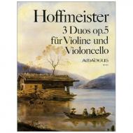 Hoffmeister, F. A.: 3 Duos Op. 5 