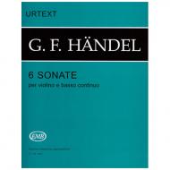 Händel, G. F.: 6 Violinsonaten 