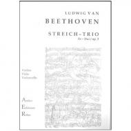 Beethoven, L.v.: Streichtrio in Es - Dur op. 3 