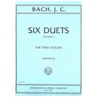 Bach, J. Chr.: Sechs Duette Band 2 