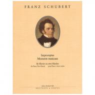 Schubert, F.: Impromptus, Moments musicaux 