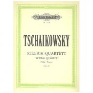 Tschaikowski, P.I.: Streichquartett Nr.2 F-Dur, Op.22 