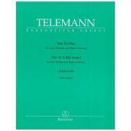 Telemann, G. Ph.: Trio-Sonate Es-Dur TWV 42:Es1 