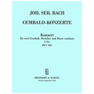 Bach, J. S.: Cembalokonzert c-Moll BWV 1062 