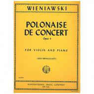 Wieniawski, H.: Polonaise de Concert Op. 4 D-Dur 