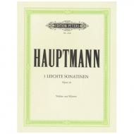 Hauptmann, M.: 3 leichte Sonatinen Op. 10 