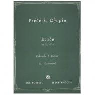 Chopin, F.: Étude Op. 25/7 d-Moll 
