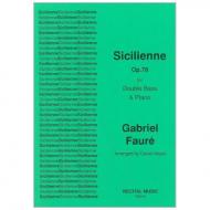 Fauré, G.: Sicilienne Op. 78 