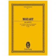 Mozart, W. A.: Streichquartett G-Dur KV 387 