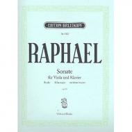 Raphael, G.: Violasonate Op. 13 Es-Dur 