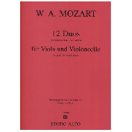 Mozart, W. A.: 12 Duos KV 487 