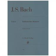 Bach, J. S.: Italienisches Konzert BWV 971 