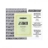 Bach, J. S.: Doppelkonzert BWV 1060 c-Moll für Oboe, Violine, Streicher und B.c. / Playalong-CD 
