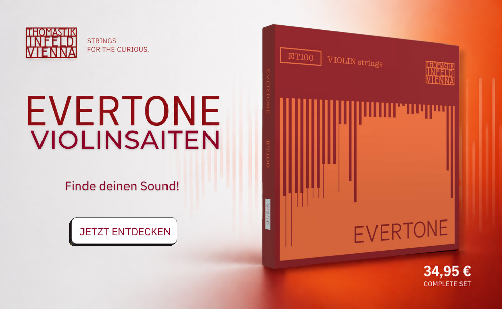 Evertone für Violine von Thomastik-Infeld bei Paganino >