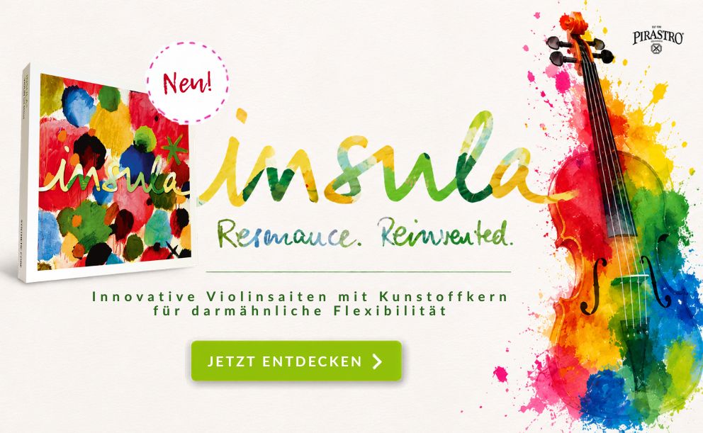 INSULA Violinsaiten von Pirastro bei Paganino >