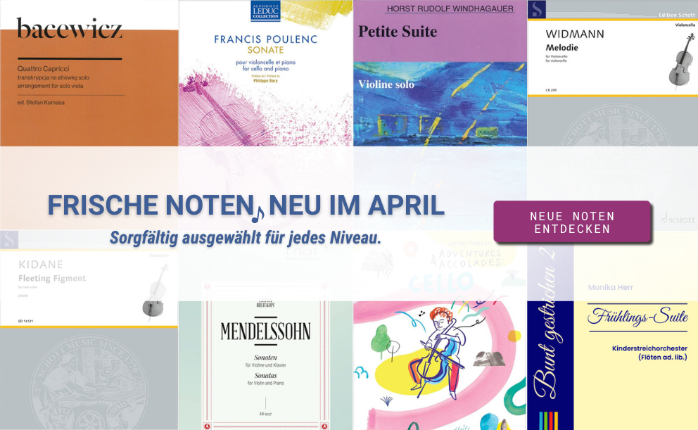 Neue Noten im April >