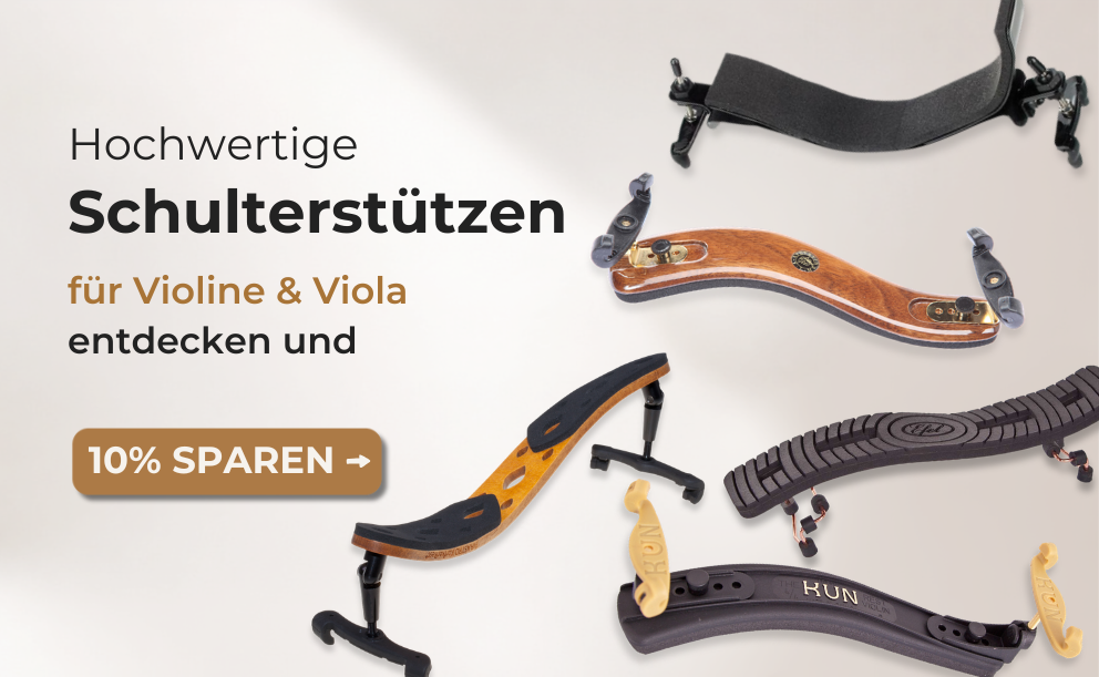 Schulterstützen für Geige und Bratsche bei Paganino >